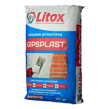 Штукатурка гипсовая старт Litox Gipsplast