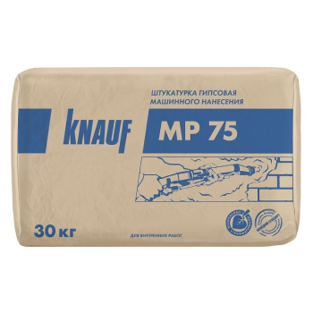 Штукатурка гипсовая машинного нанесения МП-75 30 кг Кnauf